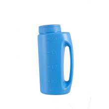 Ice Melt Salt Spreader Handheld Shaker with Adjustable Hole Size for Lawn Seed and Deicer