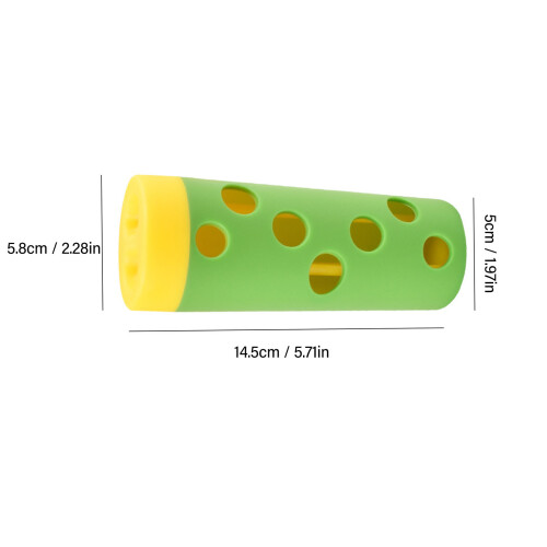 Slow Feeding Chicken Feeder Toy Durable Roller Design Bite-Resistant & Safe 1