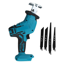 Cordless Electric Reciprocating Saw for Adjustable Speed Chainsaw Wood Metal Pipe Cutting Power Tool
