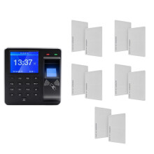 125 KHz RFID-Biometrie-Fingerabdruck-Zeiterfassungsuhr-Recorder-Erkennung Check-in-Zeiterfassung Türzugangskontrolle