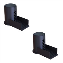 Dishwasher Air Space Cover+Ramp, Replacement Air Space Dishwasher,Accessories for Dishwasher Air Space Overflow Black
