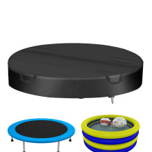 Solar Pool Cover Heavy Duty Bubble with Drawstring, 210D Oxford Dustproof Round Swimming Pool