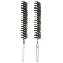 2X 17cm Length 20mm Diameter Stainless Steel Wire Tube Cleaning Brush