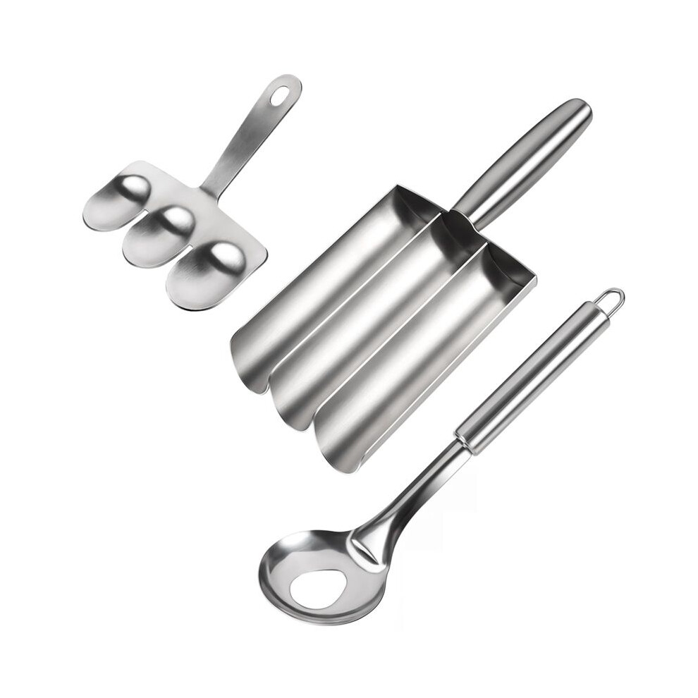 Meatball Scoop Maker, Stainless Steel Meatball Scoop Maker Manual Meatball Maker Tool None-Stick Meatball Maker 4711755385149