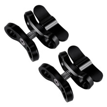 2X Clip de Papillon de Boule de Lumieres de Plongee Support de Fixation de Bras En Aluminium pour  Hero 3 +