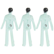 300 Pcs HO ÉChelle 1: 100 MéLange Peint ModèLe Train Park Street Passager Personnes Chiffres