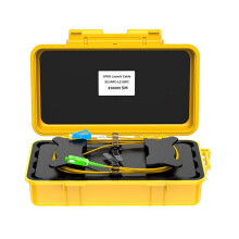 OTDR Dead Zone Eliminator Fiber Rings Fiber Optic OTDR Launch Cable Box 2km SC/APC-LC/UPC