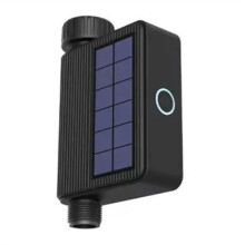 Tuya Wifi Watering Timer Solar Sprinkler Drip Irrigation System Built-in Water Flow Recorder B