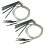 10 Pcs Bendable Acoustic Guitar Transducer Sensitivity Piezo Bridge Pickup Cable 1