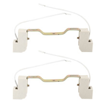 2X R7S Lampenfassung Lampenfassung Anschluss Metallkeramik Griff für Flutlicht, 118mm