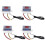 4X 220V Digital LED Temperature Controller 10A Thermostat Control  Probe New 1