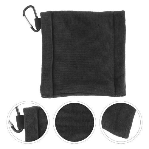 Serviette Microfibre Pour Balle De Golf Avec Bâtonnet Nettoyant 2