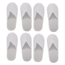 Disposable Slippers,48 Pairs Closed Toe Disposable Slippers Fit Size for Men and Women for Hotel, Spa Guest Used