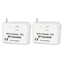2X Convertidor Inalámbrico Universal de Wifi a Rf Teléfono en Lugar de Control Remoto 240-930Mhz para Casa Inteligente