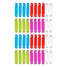 40 Pcs Cable Tags Cable Management Tags Multicolor Cable Labels Cord Identification Tags for USB Computer Phone Charger