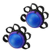 2X Hand Grip PU Finger Practice Hemiplegia Exercise Muscle Power Rubber Rehabilitation Training Gripper