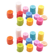 Generic DIY Farbe Zufaellig Lot Von 200  Sewing Buttons fuer Kinder DIY Spielzeug, Kunststoff, Zufaellige Farbe, 20mm