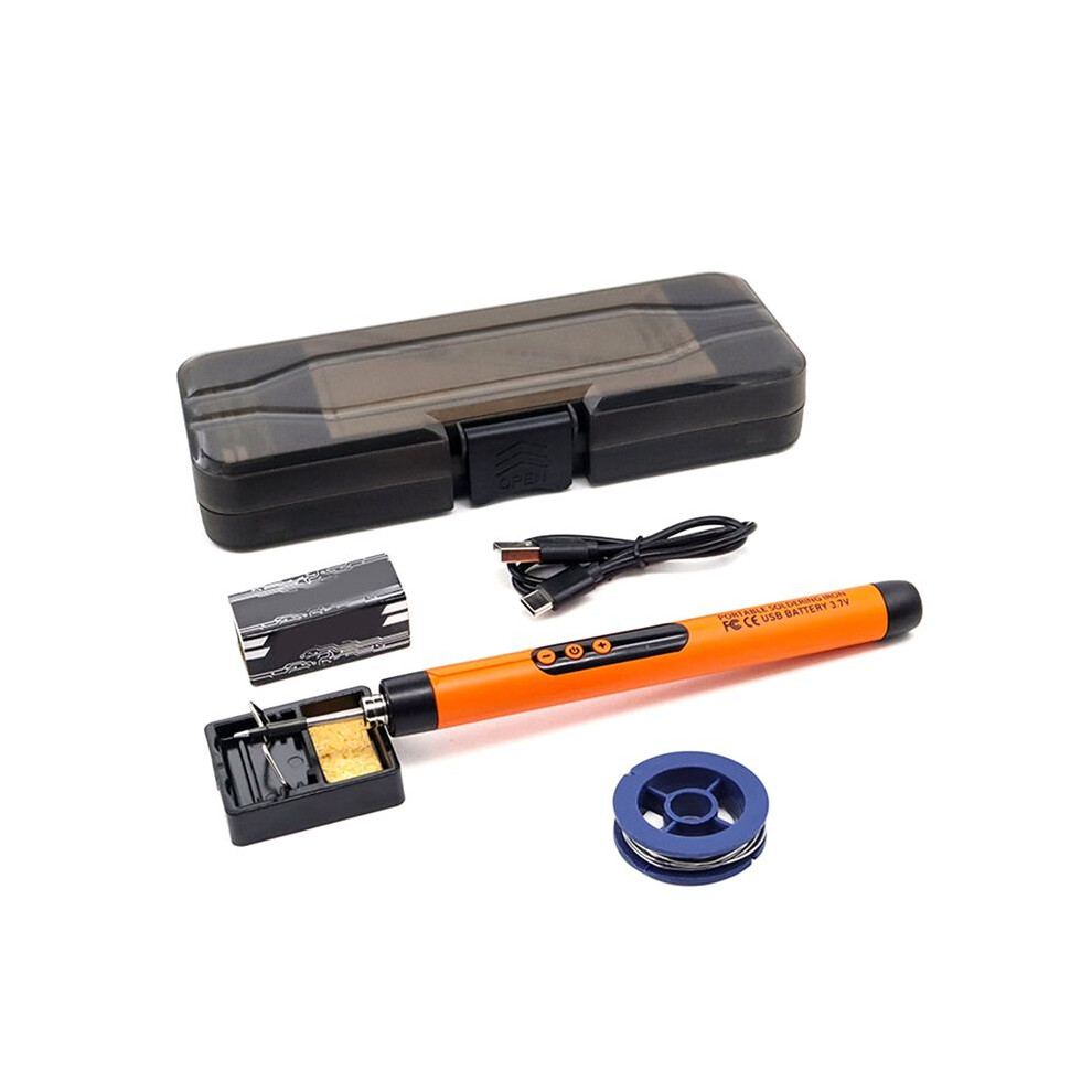 Cordless Usb Digital Soldering Iron Adjustable Temperature 300-450 Type-C Intelligent Solder Welding Iron Tool 4712731112117