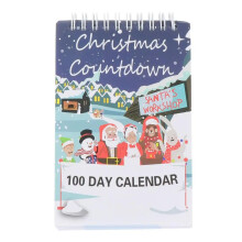 2024 100 Day Christmas Countdown Calendar Desktop Advent Calendar for Home Desktop Advents Countdown Calendar Decoration