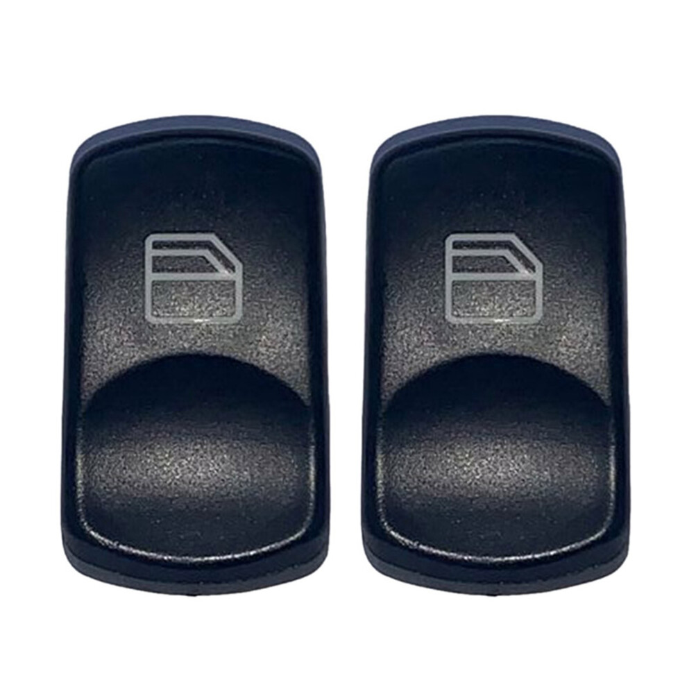 2X For Sprinter W906 Window Button Cover Front Left (Passenger) A6395451913 Black 6032370699083