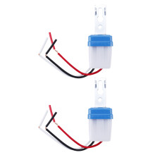2X Sensor AC 12V Street Lights Automatic Control Light Light Day and Night Detection Control Bright Dark Town