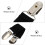 Juego 3 Piezas Broches Para Suéter Y Bufanda Negro 10
