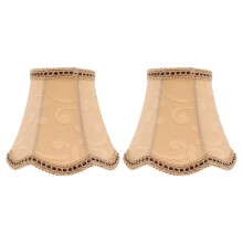 2X Tisch Lampen Schirm Stoff Stoff Clip Auf Licht Schirme Lampen Abdeckung Trommel Schirm Lampenschirm Lampe für Stehend Lampe Haus