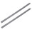 2X Stainless Metal Measuring Straight Ruler 60cm 2