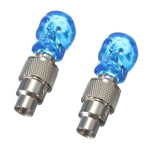 2X LED Light Valve Cap Spoke Light for Bicycle Auto Bike Rim Tire