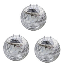 Solar Garden Lights 3pcs Color Changing LED Glow for Outdoor Lawn Patio Decor WeatherResistant