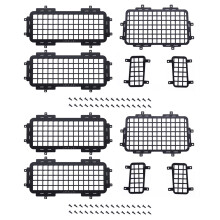 2 set for MN D90 D99S MN99S 1/12 Rear Side Metal Stereoscopic Window Mesh Protective Net Accessories