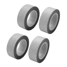 4pcs 10M Glitter Washi Tape Stick Self Adhesive Decorative Decora DIY Paper Silver