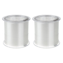 2pcs 500M 0.32mm Strong Monofilament Nylon Fishing Transparent