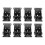 8Pcs Collapsible Support Frame Self-Locking Hinge Table Leg Fittings and Gussets 1
