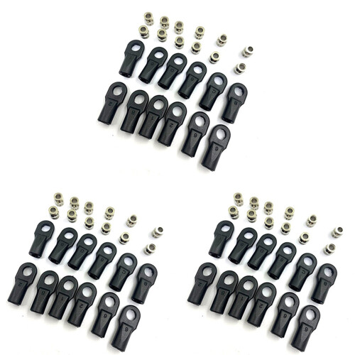 36Pcs 5347 Rod End  Joint General Trolley  Sets for 1/10  E-REVO REVO SUMMIT