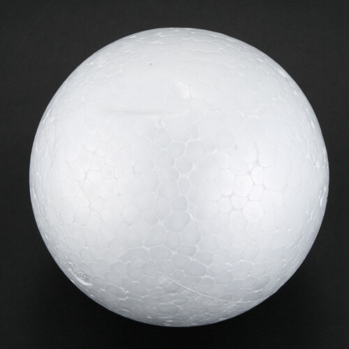 20 x Christmas Decoration Modelling  Polystyrene Foam  Sphere 10cm---White