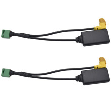 2X Wireless mmi 3G Ami 12-Pin Aux Cable Adapter Wireless Audio Input for- Q5 A6 A4 Q7 A5 S5