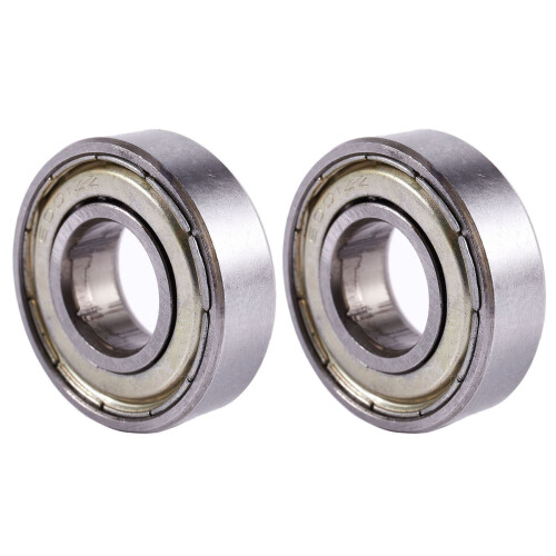 2X 6001ZZ Double Shielded Deep   Bearings 28mm x 12mm x 8mm