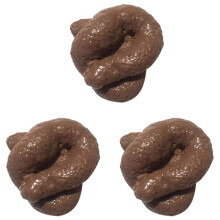 3X Giocattolo di Cacca di Simulazione Giocattolo di Cacca Realistico E Divertente Giocattolo di Cacca Morbido Regalo