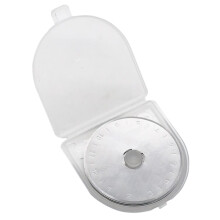 10Unids 28Mm Rotativo Cortador Cuchillas de Repuesto Remiendo Tela Cuero Arte Acero Circular de Coser Acolchar Cortadores