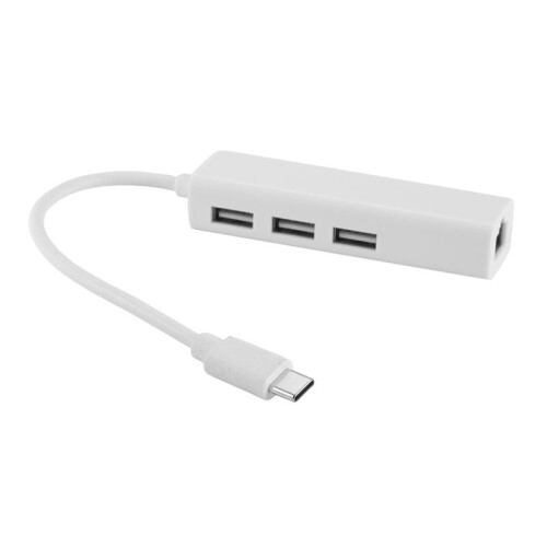 USB-C USB 3.1 Type C To USB RJ45 Ethernet Lan Adapter Hub Cable for  PC