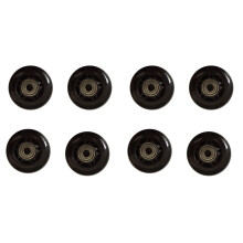 8Pcs Roller Skates Rubber Wheels Anti-Skid Mute Wear-Resistant Roller Skates Roller Skate Accessories