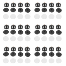 6 Sätze Lautsprecher Lautsprecher Spikes Ständer Füße Audio Lautsprecher Reparatur Teile Plattenspieler DIY