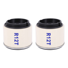 2X Motor de Filtro Separador de Agua / Combustible R12T para 40R 120AT S3240 NPT ZG1 / 4-19 Cartucho de Filtro Combinado Completo de Piezas