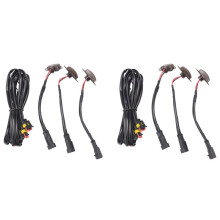 6 Pcs External Amber LED Lights, Led Front Grille Lights for 2004-2019 F150 Raptor F250 Grille Running Lamps