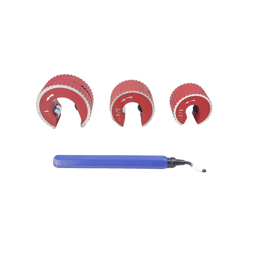 Copper Tube Cutter Set Circular Cutter Trimming Knife 1/2 Tube Cutter Cutter Tool For Cutting Copper Aluminum Tube 6034266112331