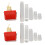 2X AC 220V 15A Male Thread SPDT Water Paddle Flow  HFS-25 1