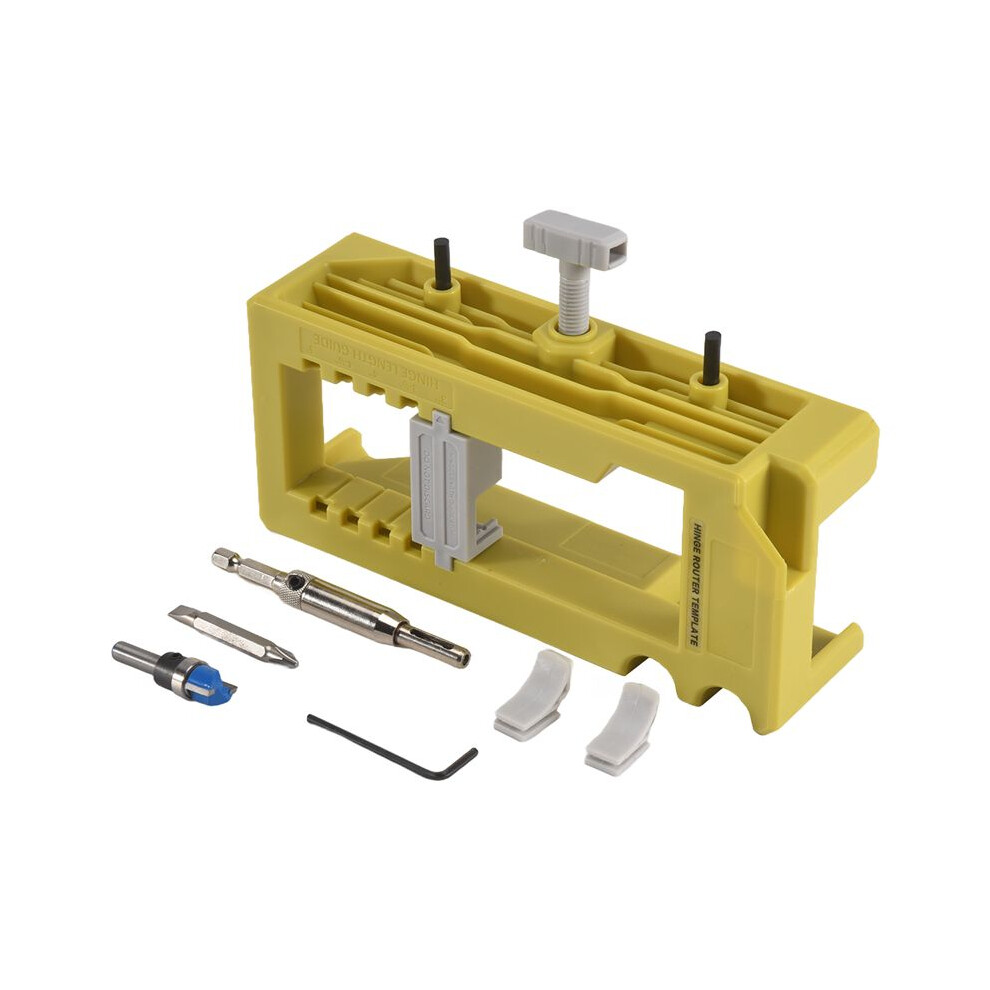 Door Hinge Jig, Door Hinge Mortiser, Hinge Installation Kit, Door Hinge Router Template For 3Inch To 5Inch Hinges 4713000409419