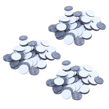 150Pcs Round Shaped Table Chair Furniture Leg  Mat Pad Gray