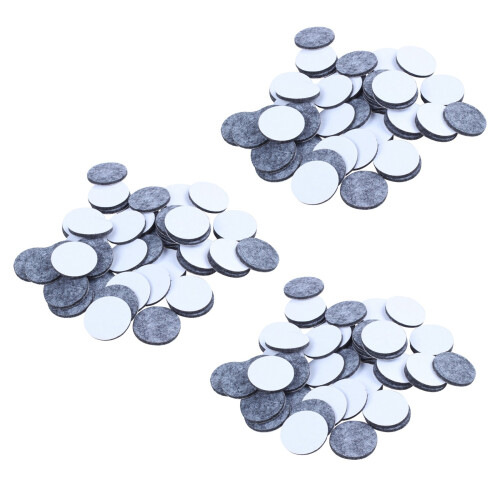 150 Pz Rotonda Forma Feltro Tabelle Ottomani Grigio